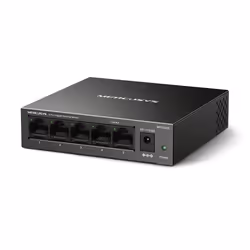 Mercusys MS105GS commutateur réseau Non-géré Gigabit Ethernet (10/100/1000) Noir - Vue supplémentaire 2