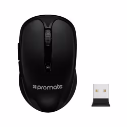 Souris Optique Sans Fil Promate Clix-4 - Connexion sans fil de 2,4 GHz - Fonction de veille automatique - Plage de fonctionne ...