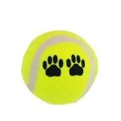 Jouet balle de Tennis Felican 6,5cm Pour Chien - Jaune