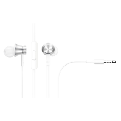 Xiaomi Mi In-Ear Headphones Basic Casque Avec fil Ecouteurs Appels/Musique Argent, Blanc
