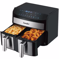 Friteuse à Air Sonfier SF-1023 - Puissance : 2400 Watts - Capacité : 7.6 Litres - Matériel : Inox - Utilisation sans huile po ...