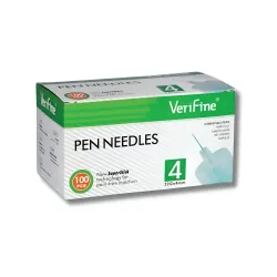 VERIFINE Aiguilles stylos insuline 32G*4MM BT/100