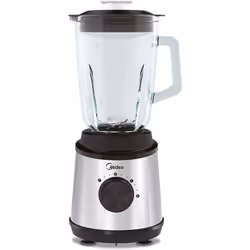 Blender Midea - Puissance : 800 W - Capacité : 1.5 L - Nombre de vitesse : 2 vitesses pour les ingrédients mous et durs Point ...