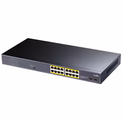 Cudy GS1020PS2 commutateur réseau Gigabit Ethernet (10/100/1000) Connexion Ethernet, supportant l'alimentation via ce port (PoE) Noir - Vue supplémentaire 2