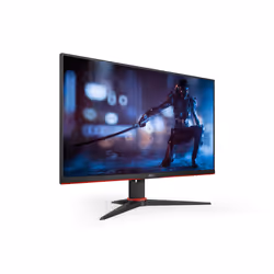 AOC 24G2SE écran plat de PC 23.8" Full HD Noir, Rouge