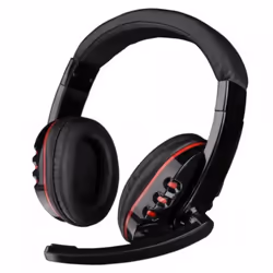 Micro Casque Gamer JEDEL - Technologie de connectivité: Filaire - Interface: Jack 3.5mm / USB - Taille du haut-parleur: 40 mm ...