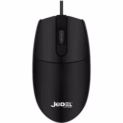 Souris optique JeDEL 230 Plus - Connexion USB - Résolution: 1000 DPI - Longueur du câble: 1.2m - Prise en charge: Windows XP ...