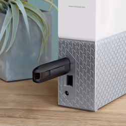 Western Digital My Cloud Home dispositif de stockage cloud personnel 3 To Ethernet/LAN Gris (WDBVXC0030HWT-EESN)