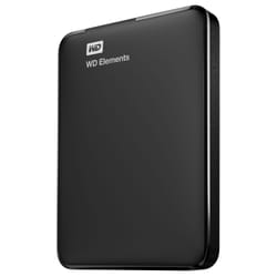 Western Digital WD Elements Portable disque dur externe 1000 GB Noir (WDBUZG0010BBK-WESN)