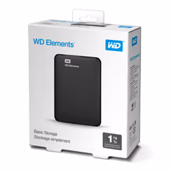 Western Digital WD Elements Portable disque dur externe 1000 GB Noir (WDBUZG0010BBK-WESN) - Vue supplémentaire 7