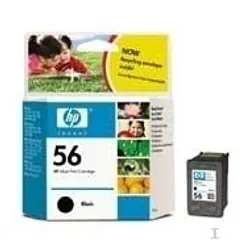 HP 56 Black Inkjet Print Cartridge cartouche d'encre Original Noir