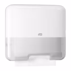 Tork Singlefold/C-fold Mini Distributeur de papier-toilettes par feuille Blanc - Vue supplémentaire 2