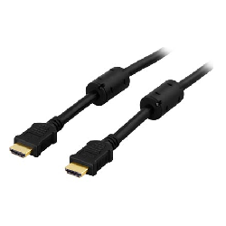Deltaco HDMI-102 câble HDMI 2 m HDMI Type A (Standard) Noir