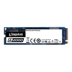 Disque SSD M.2 Kingston A2000 250 Go PCIe 3.0 3D NAND NVMe Rapide