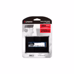 Disque SSD M.2 Kingston A2000 250 Go PCIe 3.0 3D NAND NVMe Rapide - Vue supplémentaire 3