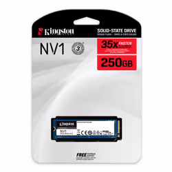 Disque SSD NVMe Kingston NV1 250 Go PCIe 3.0 Rapide - Vue supplémentaire 3