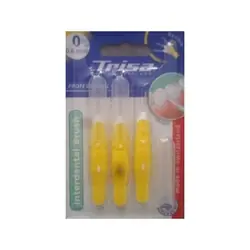 Trisa 667927 brosse à dents Jaune Adulte