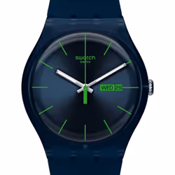 Swatch Blue Rebel, Imperméable, Quartz