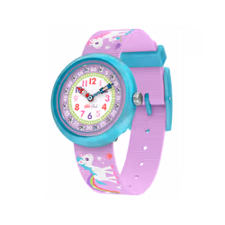 Montre pour enfants FlikFlak Magical Unicorns - Mouvement Quartz - Etanche 30mètres - Fermoir et Boitier en Plastique - Brace ...