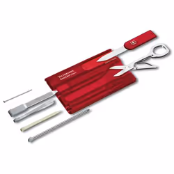 Victorinox SwissCard Classic Rouge, Transparent Synthétique ABS - Vue supplémentaire 3