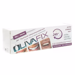 La crème adhésive pour prothèses dentaires OlivaFix® Regular est la première crème adhésive pour prothèses dentaires au monde ...