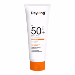 Daylong Extreme Lait Solaire Liposomal SPF50+ 200 ml est une très haute protection solaire résistante à l'eau