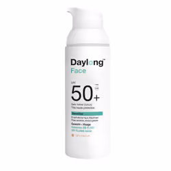 Daylong Sensitive Face Fluid SPF 50+, 50 ml, BB crème, 50 ml, Légère, Moyenne, Femmes, Peau sensible, Matifiant, Protection