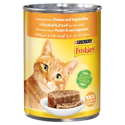 FRISKIES TERRINE POULET ET LEGUMES 400GR