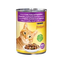 FRISKIES SAUCE AGNEAU, DINDE ET LEGUMES 400GR