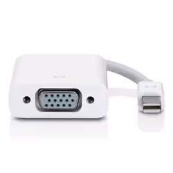 Apple MB572Z/B câble vidéo et adaptateur VGA (D-Sub) Mini DisplayPort Blanc - Vue supplémentaire 3