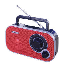 Roadstar TRA-2235 Portable Analogique Rouge