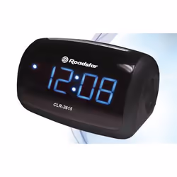 Roadstar CLR-2615, Horloge, Analogique, AM, FM, 88 - 108 MHz, 530 - 1600 kHz, LCD