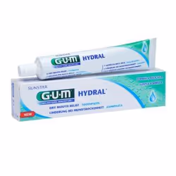 GUM Hydral Dentifrice 75 ml est un dentifrice spécifiquement formulé pour les muqueuses buccales sensibles et fragilisées.
Sa ...