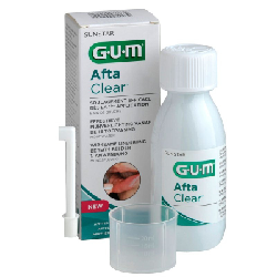 GUM Afta Clear Bain de Bouche 120 ml