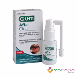Le spray buccal G.U.M Aftaclear deviendra un accessoire indispensable qui vous permettra de toujours avoir une haleine fraîche.
