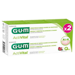 GUM Activital Dentifrice Q10 Lot de 2 x 75 ml