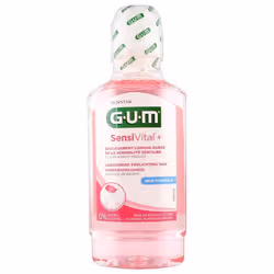 Le bain de bouche G.U.M SensiVital ne vous aide pas uniquement à rafraichir votre haleine