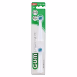 Gum PowerCare Recharges Brosse à Dents Electrique 2 unités