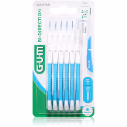 G.U.M Bi Direction Interdental Brush 2314 0,9 mm 6 pcs