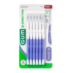 G.U.M Bi Direction Interdental Brush 0,6 mm 6 pcs