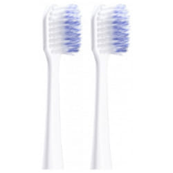 GUM Sonic Daily 2 Têtes de Brosse Souple 4110 - Couleur : Blanc