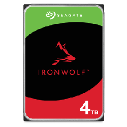 SEAGATE NAS HDD 4TB IronWolf 5400rpm 6Gb/s SATA 256MB cache 3.5inch 24x7 CMR (ST4000VN006)