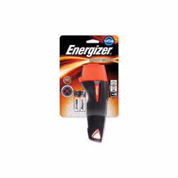 Energizer torche Impact LED, 2 piles AA inclus, sous blister Lampe de poche LED en caoutchouc. 45 lumens. Éclaire jusq'u à 52 ...