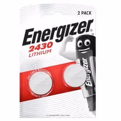 Energizer CR2430, Batterie à usage unique, CR2430, Lithium, 3 V, 2 pièce(s), 320 mAh