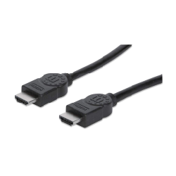 Manhattan 308434 câble HDMI 15 m HDMI Type A (Standard) Noir