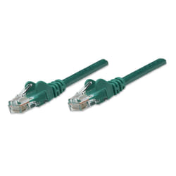 Intellinet Cat5e, 0.45m câble de réseau Vert 0,5 m U/UTP (UTP) (318167)