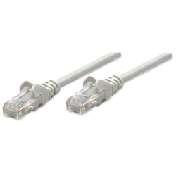 Intellinet Cat5e, 1m câble de réseau Gris U/UTP (UTP) (318921)