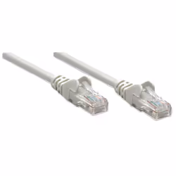 Intellinet Cat5e, 1m câble de réseau Gris U/UTP (UTP) (318921)
