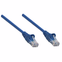 Intellinet RJ-45, M/M, 10m câble de réseau Bleu Cat5e U/UTP (UTP) (325936)