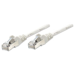 Intellinet 3m Cat5e câble de réseau Gris SF/UTP (S-FTP)